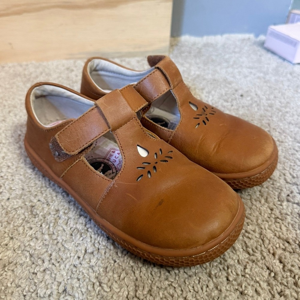 Girl's Livie and Luca Shoes 12 Brown Mary Jane Boutique Style